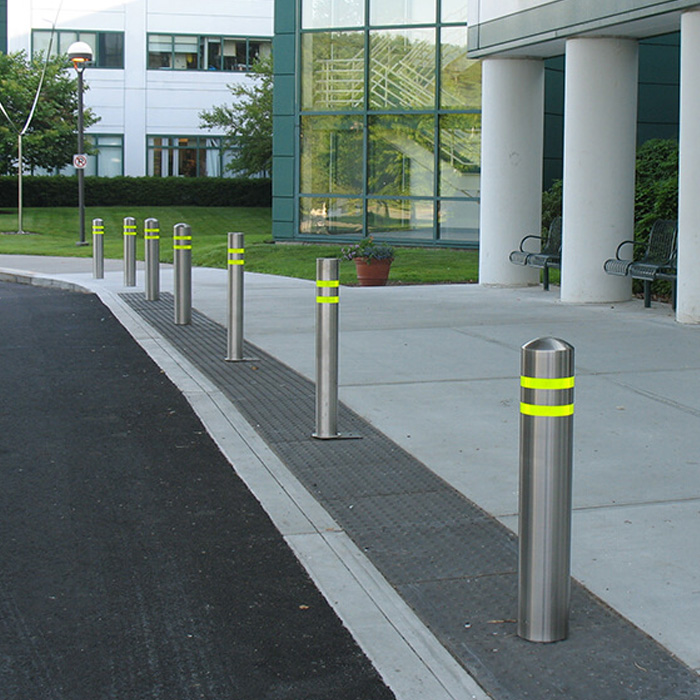 10″ Stainless Steel Bollard Covers