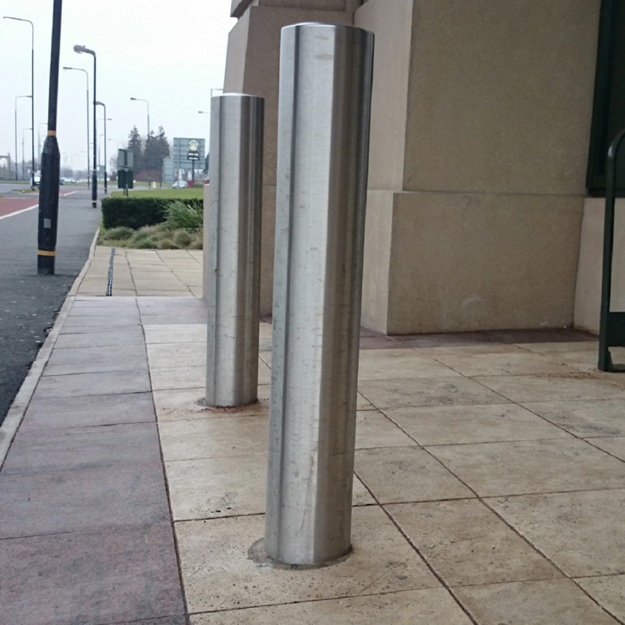 12″ Stainless Steel Bollard Covers