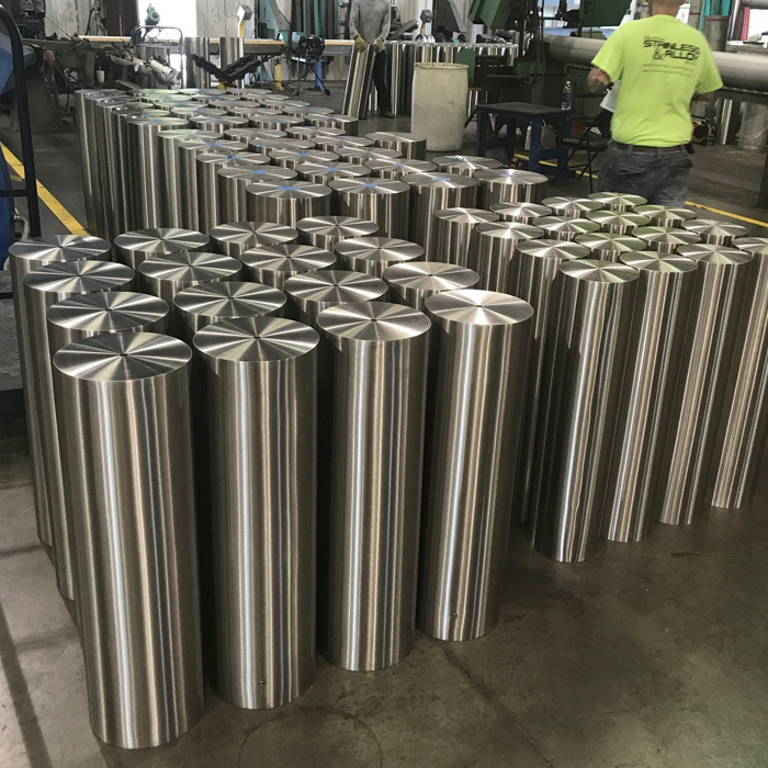 4″ Stainless Steel Bollard Covers